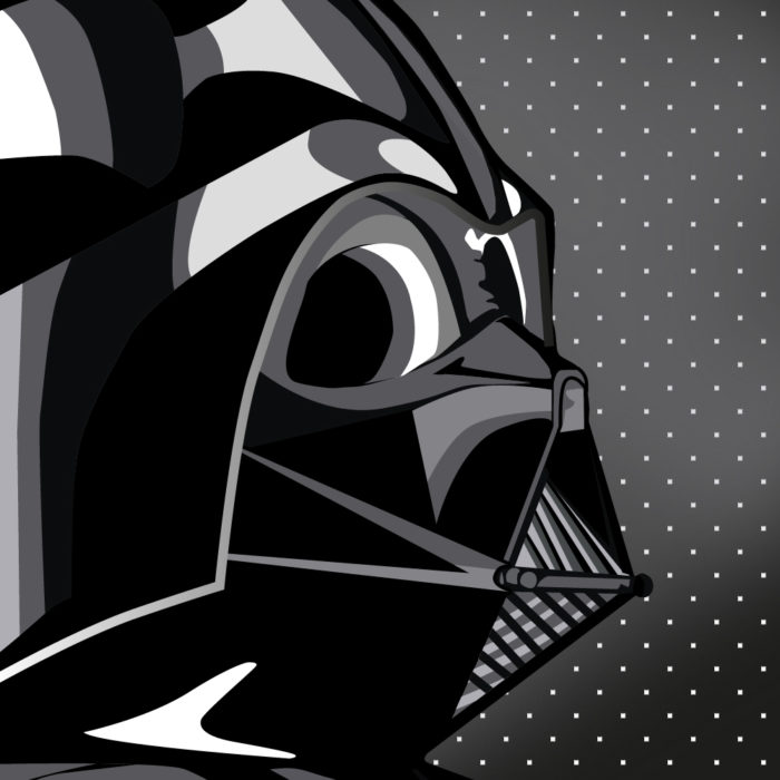 Illustrazione di Darth Vader