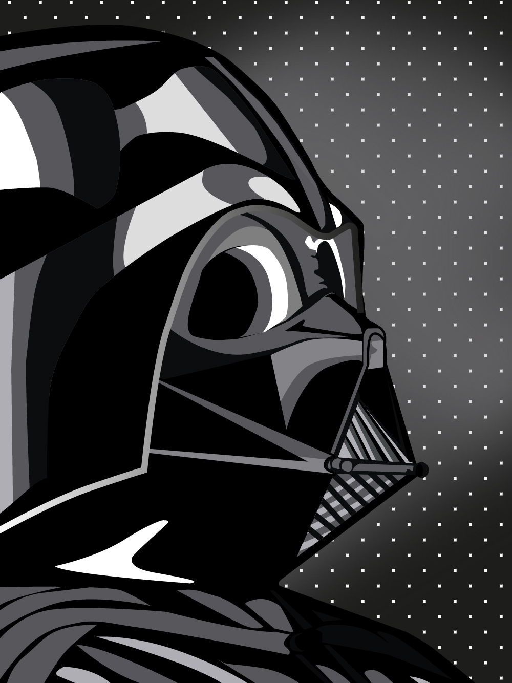 Illustrazione di Darth Vader